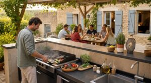 Barbecue dans le jardin : ne faites plus cette erreur, ce système complet change tout pour vos repas d’été