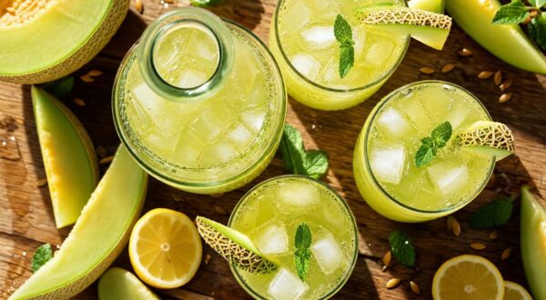 Canicule : arrêtez de jeter vos restes de melon, cette boisson pétillante anti-gaspi remplace les sodas du commerce