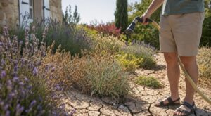 Canicule : ce réflexe d’arrosage que tous les jardiniers ont avec leurs massifs achève en silence vos plantes préférées