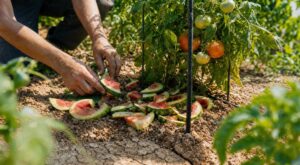 Canicule : ce reste de fruit d&rsquo;été que vous jetez à la poubelle pourrait sauver tout votre potager