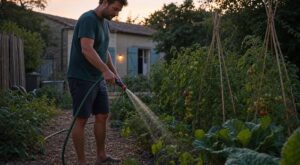 Canicule : ce voisin n’arrose jamais son jardin avant une heure clé, ceux qui s’y prennent plus tôt font erreur