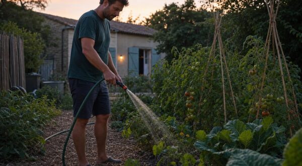 Canicule : ce voisin n’arrose jamais son jardin avant une heure clé, ceux qui s’y prennent plus tôt font erreur