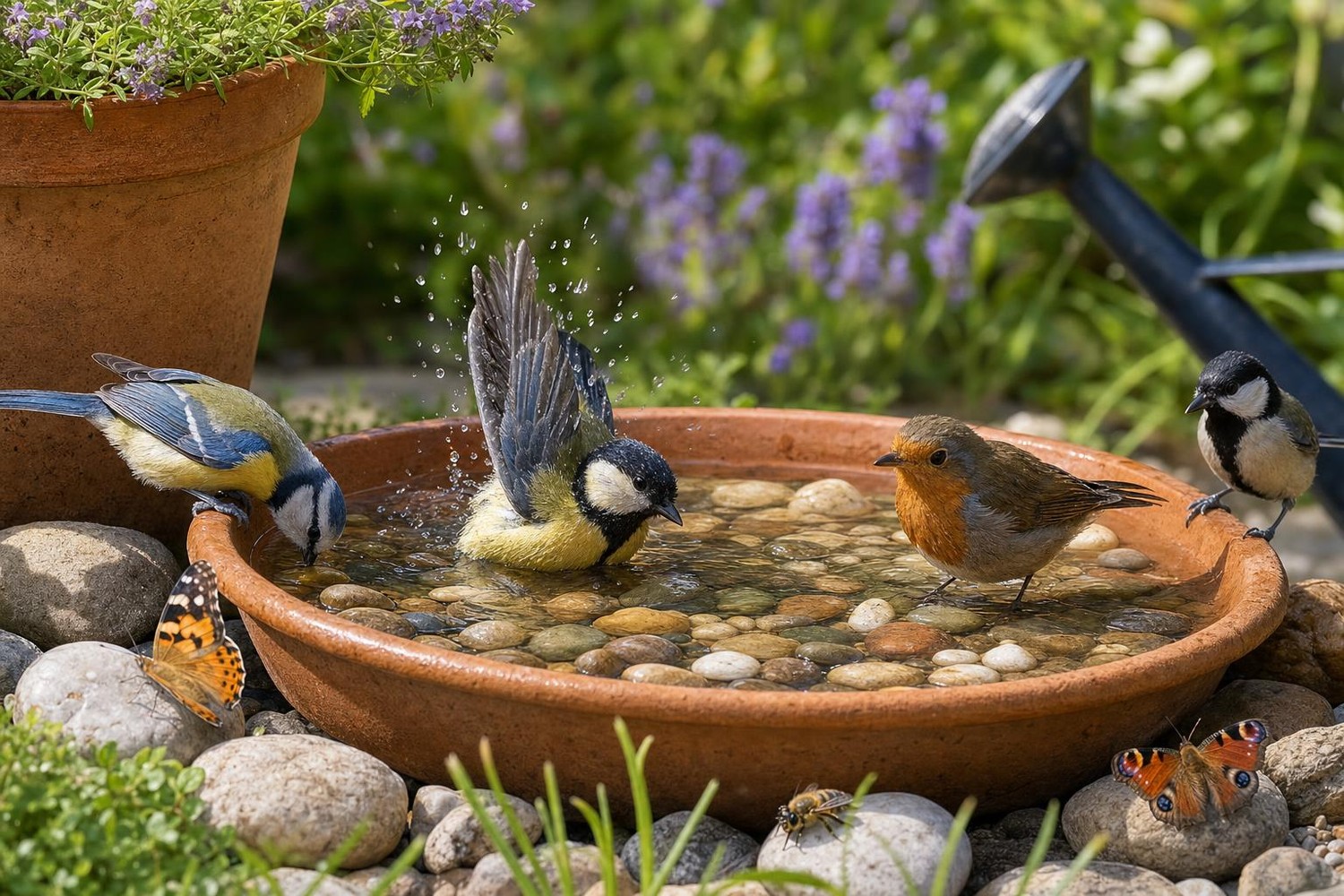 Canicule : les ornithologues vous supplient de changer ce détail dans la coupelle d’eau, sinon elle tue vos oiseaux