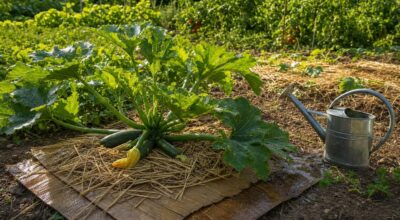 Canicule : sans cette protection toute simple, vos courgettes vont encore griller au potager cet été