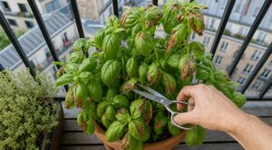 Ce coup de ciseaux sur votre basilic grillé par la canicule peut encore le sauver avant la fin de l’été