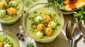 Ce dessert anti-canicule au melon et à la menthe, sans cuisson et prêt en 10 minutes, va vous sauver l’été