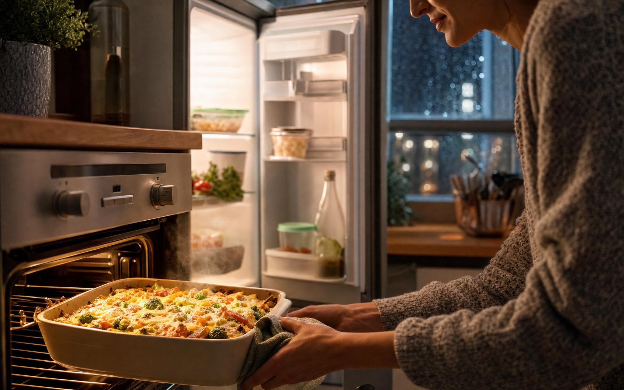 Ce gratin anti-gaspi prêt en moins d’une heure sauve tous mes soirs de flemme avec un frigo presque vide