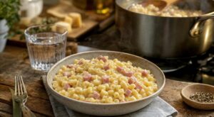 Ce plat de pâtes à 2 € bluffe toute la table : ces coquillettes façon bistrot cachent un geste clé