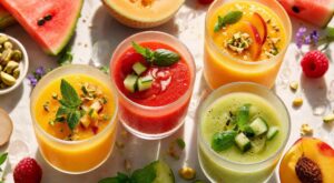 Ce que j’ai mixé pour l’apéro en pleine canicule : ces 3 gaspachos de fruits glacés font taire toute la table
