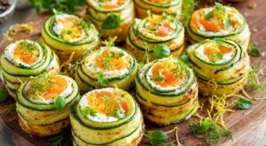 Ce roulé courgette–saumon fumé pour l’apéro que tous mes invités me réclament cache une astuce anti-casse inratable