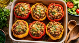 Ces poivrons au bœuf et aux herbes vont remplacer vos tomates farcies tout l’été si vous évitez cette erreur