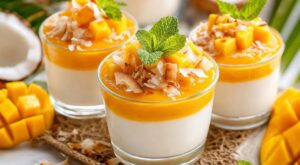 Ces verrines coco-mangue sans sucre ajouté ont disparu en minutes : la méthode bluffante à tester ce soir