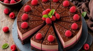 Cet été, voici le dessert chocolat-framboise sans four qui met tout le monde d&rsquo;accord : l&rsquo;astuce qui fait racler le plat