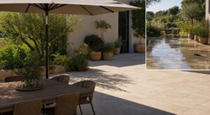 Cette erreur avec votre parasol de terrasse transforme votre coin repas en fournaise dès midi (et se corrige le matin)