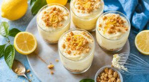 Cette mousse au citron 3 ingrédients, sans œufs ni gélatine : ce secret bluffant qui la rend si légère sans cuisson