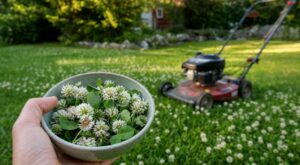 Cette petite fleur blanche de votre pelouse se mange, est très nutritive et vous la tondez chaque semaine