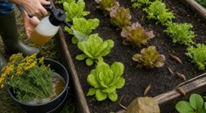 Cette plante sauvage en potion de grand-mère fait fuir les limaces avant qu’elles ne rasent vos salades