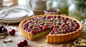 Cette tarte cerises pistache sublime vos dernières cerises de saison, mais se rate à cause de ce geste oublié
