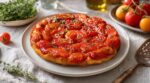 Cette tatin d’été remplace les pommes par ce fruit d’été et bluffe tous vos invités au moment du démoulage