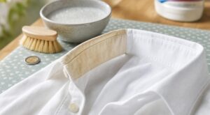Cols de chemise jaunis : si vous mettez de la javel, vous faites l’erreur fatale, ce geste à 2 € les sauve