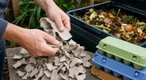 Compost au jardin : cette erreur avec les boîtes d’œufs abîme vos récoltes sans que vous le voyiez venir