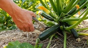 Courgettes : ce geste du matin, à l&rsquo;opposé de ce que font les jardiniers, décuple vos récoltes d&rsquo;été