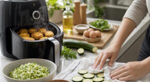 Croquettes de courgettes prêtes en 20 min à l’Airfryer : ce geste bâclé les fait ramollir à coup sûr