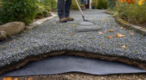 Feutre géotextile sous les graviers : 2 ans après, cette erreur d’entretien fait exploser les mauvaises herbes