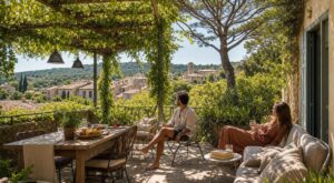 Fini le parasol : ce toit vivant posé par les paysagistes au-dessus des terrasses fait baisser de 5 °C en canicule
