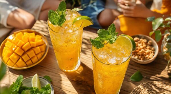 Fini les sodas tièdes : ce cocktail givré à la mangue en 3 minutes va révolutionner l’apéro sans alcool