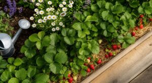 Fraisiers : si vous les mettez en rang au potager, vous ratez cet endroit du jardin où ils survivent à la canicule