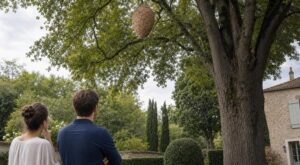 Frelons asiatiques : ce petit nid vidé en juillet cache une forteresse géante et dangereuse au-dessus de votre jardin