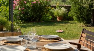 Guêpes autour de la table : cette assiette discrète au fond du jardin peut sauver vos déjeuners d&rsquo;été en 10 minutes
