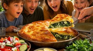J’ai remplacé la quiche par cette tourte grecque croustillante : ma famille refuse désormais de revenir en arrière