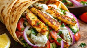 J’ai remplacé la viande de mon shawarma maison par ce fromage grillé : mes invités désertent le libanais du coin