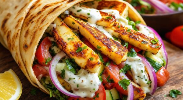 J’ai remplacé la viande de mon shawarma maison par ce fromage grillé : mes invités désertent le libanais du coin