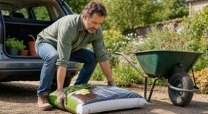 Jardin : arrêtez tout de suite ce geste avec vos sacs de terreau, il fait céder le plastique… et votre dos