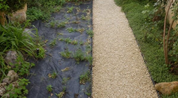 Jardin : cette erreur avec la bâche sous vos graviers fait exploser les mauvaises herbes, que faire à la place ?