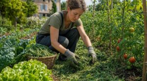 Jardin : cette « mauvaise herbe » à 0 € fait un paillis anti-sécheresse, mais beaucoup l’utilisent mal