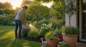 Jardin grillé en août : ces gestes à faire dès juillet et ce moment de la journée où il ne faut jamais arroser