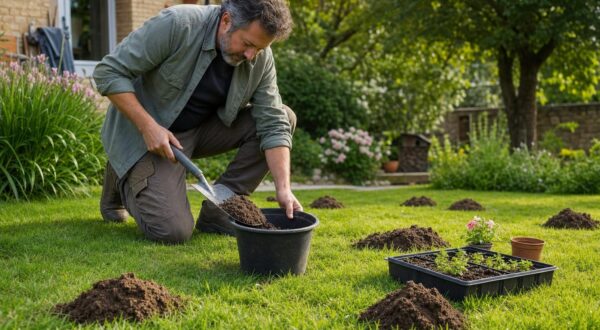 Jardin : ne jetez plus ces petits tas de terre, les paysagistes redécouvrent le trésor qu&rsquo;ils cachent