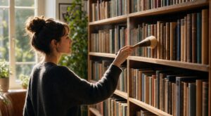 Je dépoussiérais mes livres en vain : cette astuce de bibliothécaire corrige l’erreur qui abîme vos reliures