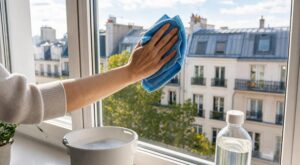 Je frottais mes vitres chaque semaine pour rien : ce liquide de pharmacie repousse la poussière pendant un mois