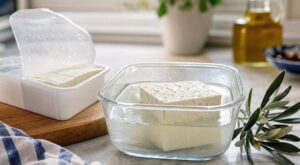 Je jetais toujours ma feta à moitié entamée : cette astuce grecque dès l’ouverture du paquet évite de la gâcher