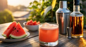 Les Américains ne boivent jamais leur bourbon comme ça : ce whiskey sour à ce fruit d&rsquo;été va bouleverser vos apéros