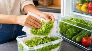 Marre de jeter votre salade ? Ce geste au frigo la garde croquante comme au marché pendant une semaine entière