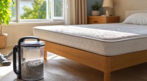 Matelas qui sent le renfermé : ce geste avec cette poudre blanche du placard révèle ce que vous respirez la nuit
