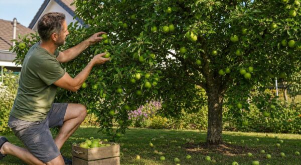 Mon voisin fait toujours ce geste surprenant avec son pommier en juillet : ceux qui l'ignorent perdent leur récolte