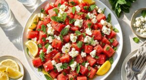Ne servez plus la pastèque comme avant : cette entrée pastèque-feta-menthe a mis tout le monde d&rsquo;accord