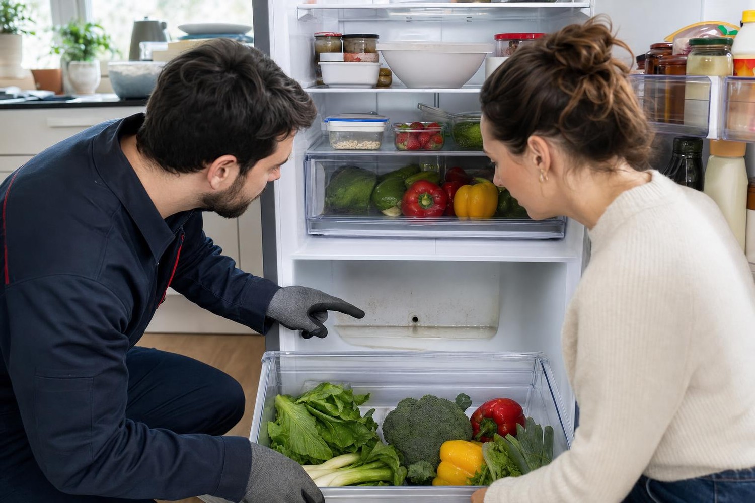 Odeurs de moisi dans le frigo : ce petit trou caché que vous ne nettoyez jamais et qui les fait revenir
